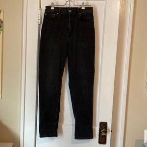 H&M | NWT Mom Jeans Grey/Black